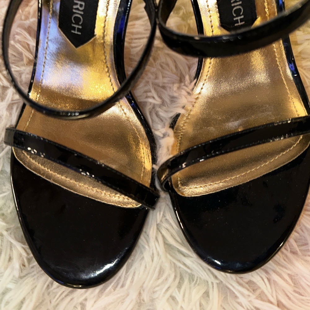 New JESSICA RICH Goddess Sandal in Black Size 38 - Picture 5 of 9